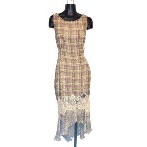 Vintage EMANUEL UNGARO Tweed Dress